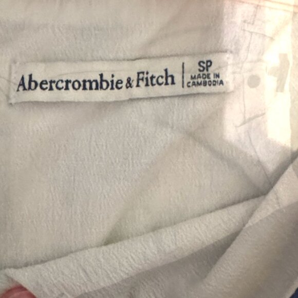 abercrombie and fitch stretch cotton cutout mini dress - Picture 5 of 6